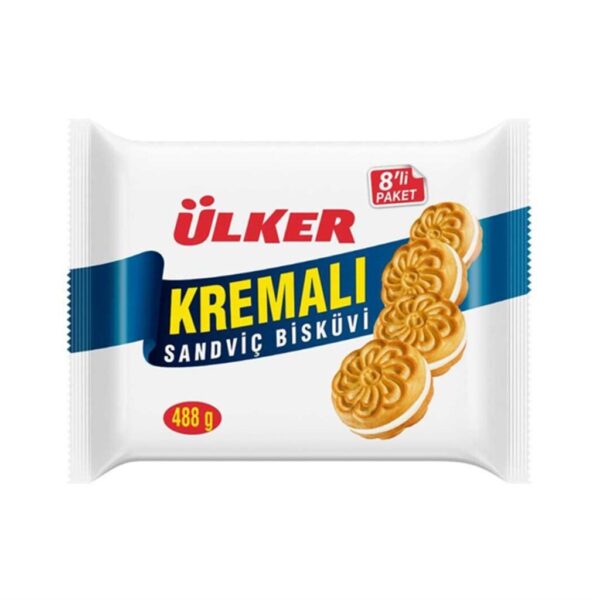 ülker 8li kremalı