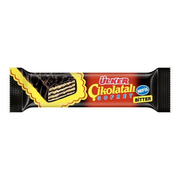 ÜLKER ÇİKOLATALI GOFRET BİTTER